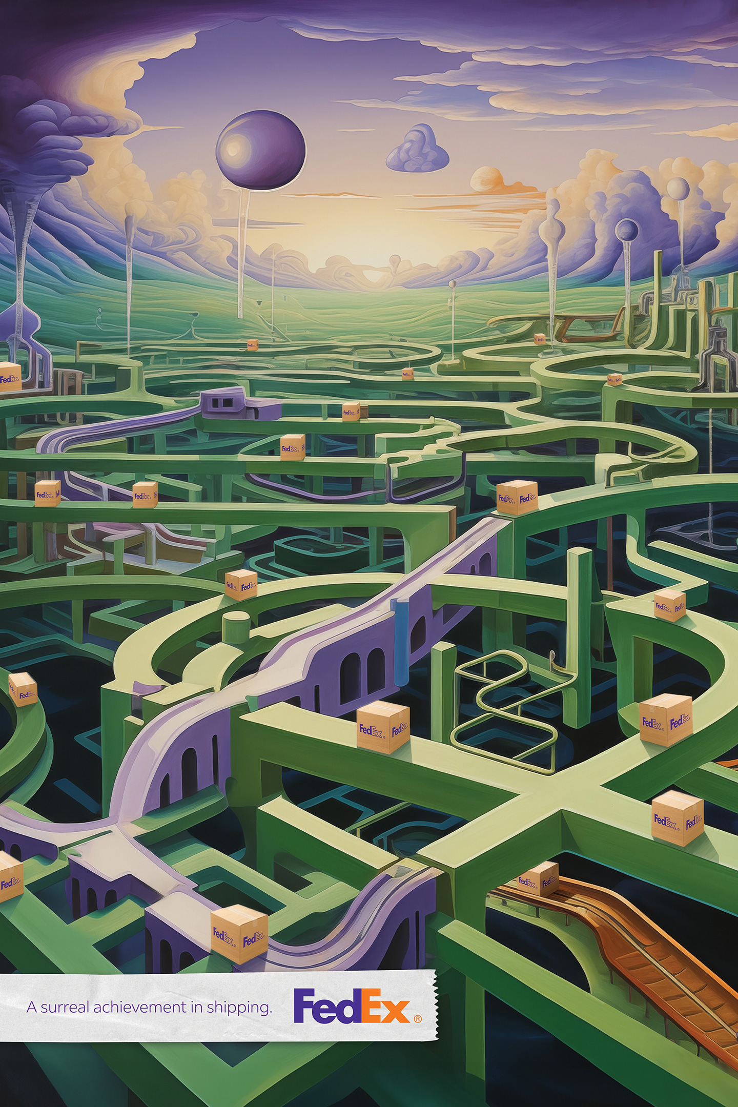 FedEx - Masterpiece Dali