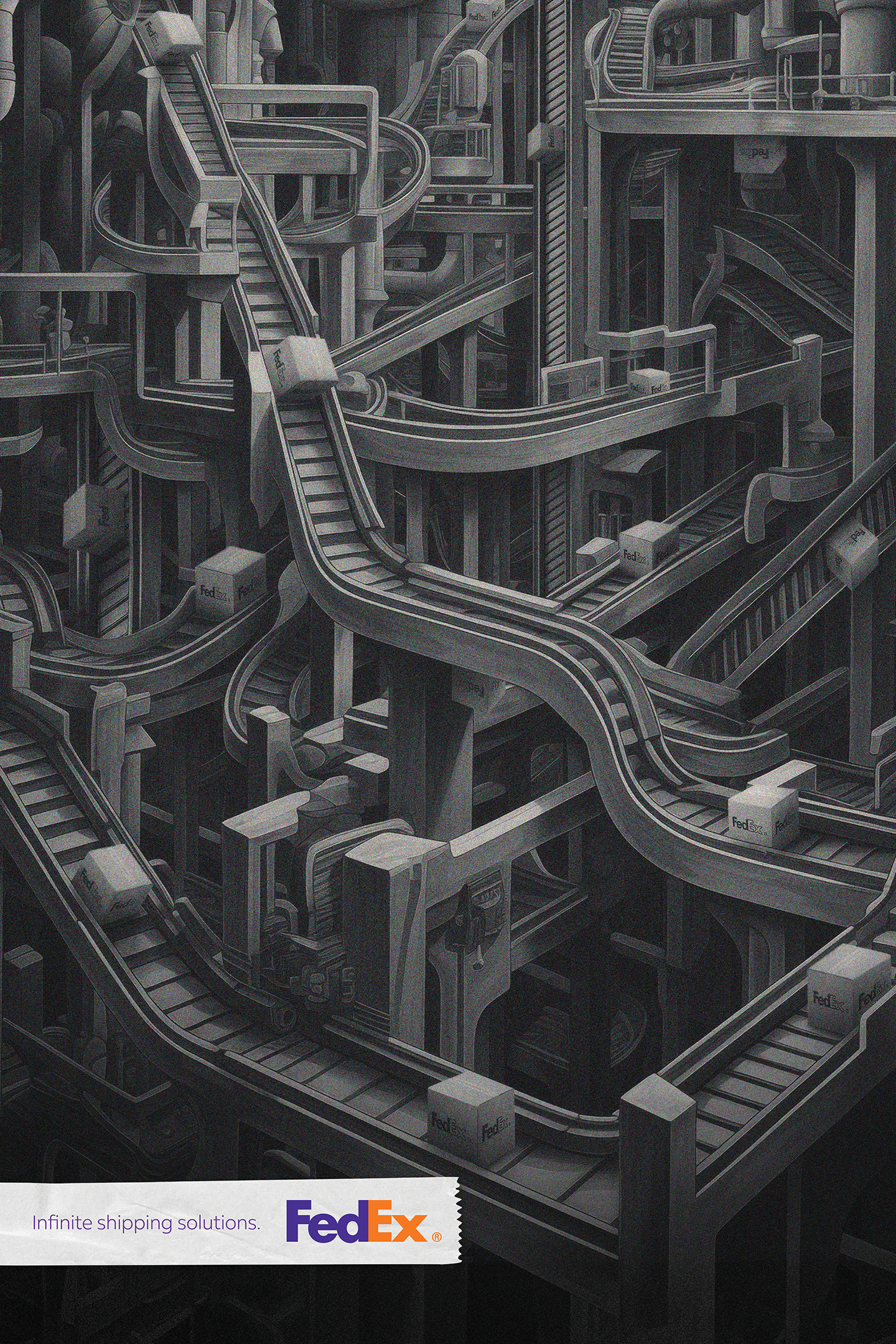 FedEx - Masterpiece Escher